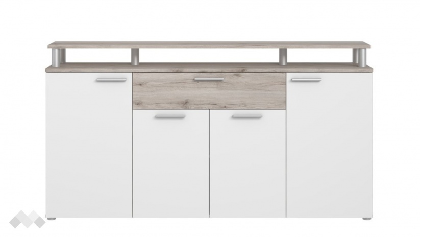 Скрин Джулада пясъчен дъб с бяло - изглед 3