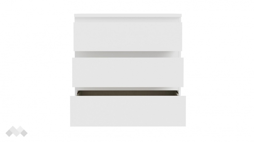 Скрин Едмор бял - изглед 4 - МебелМаг Скрин Едмор бял - изглед 4