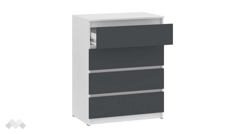 Скрин Никола бял с антрацит - изглед 3