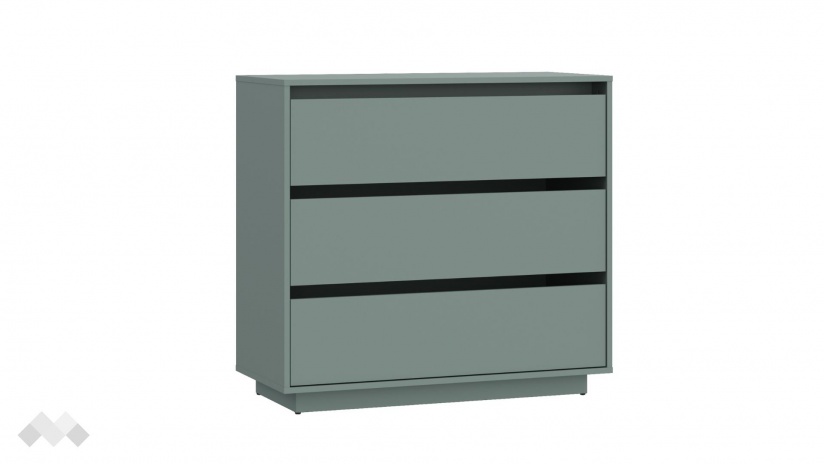 Скрин Тахо олив - изглед 2 - МебелМаг Скрин Тахо олив - изглед 2