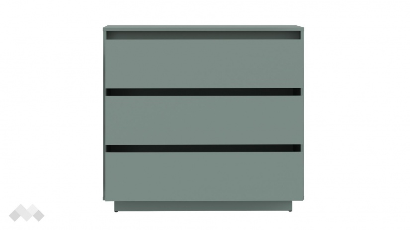 Скрин Тахо олив - изглед 3 - МебелМаг Скрин Тахо олив - изглед 3