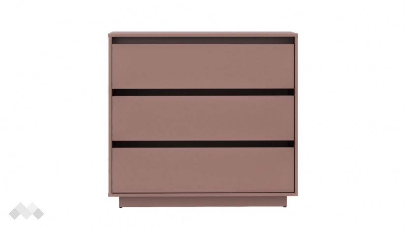 Скрин Тахо теракота - изглед 3 - МебелМаг Скрин Тахо теракота - изглед 3