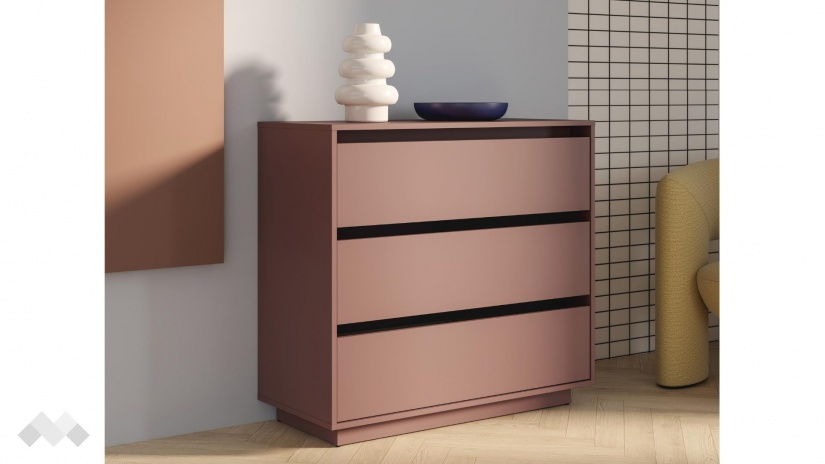 Скрин Тахо теракота - изглед 1 - МебелМаг Скрин Тахо теракота - изглед 1