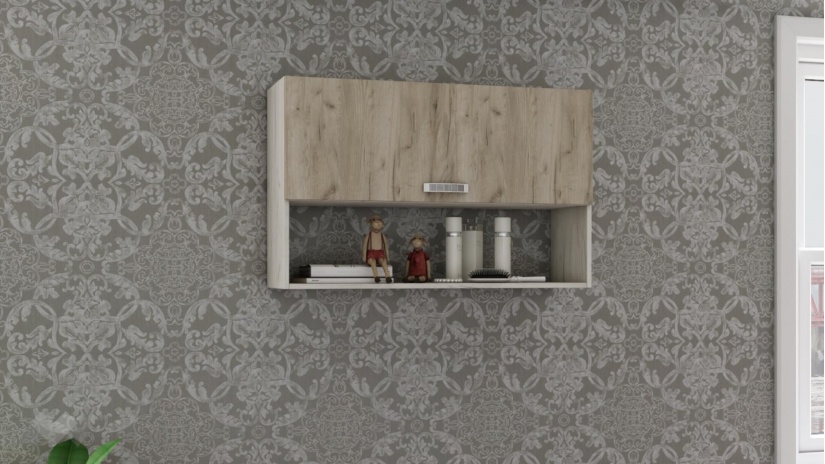 Спален комплект Адам А1 дъб крафт бял - изглед 4