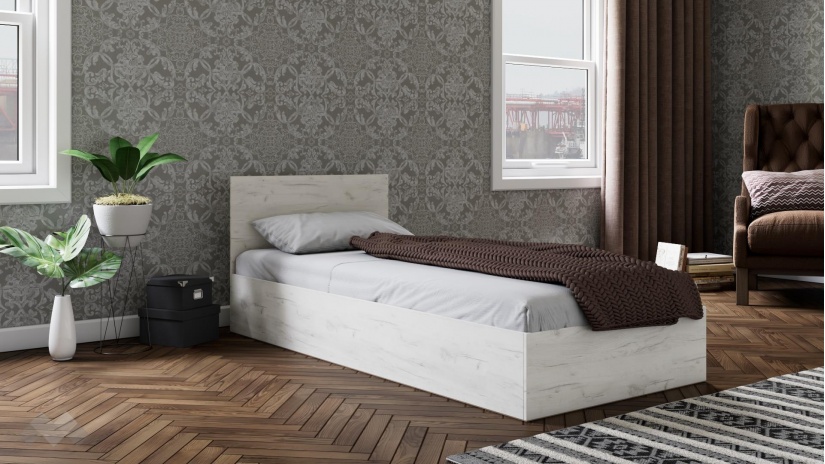 Спален комплект Адам А2 дъб крафт бял - изглед 3