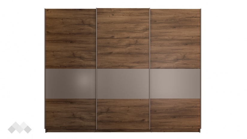 Спален комплект Калатрава кафяв дъб пиемона с лате - изглед 11 - МебелМаг Спален комплект Калатрава кафяв дъб пиемона с лате - изглед 11