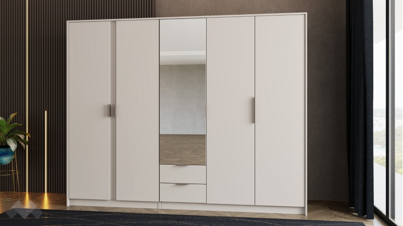 Спален комплект Кашмир К2 кашмир - изглед 9 - МебелМаг Спален комплект Кашмир К2 кашмир - изглед 9