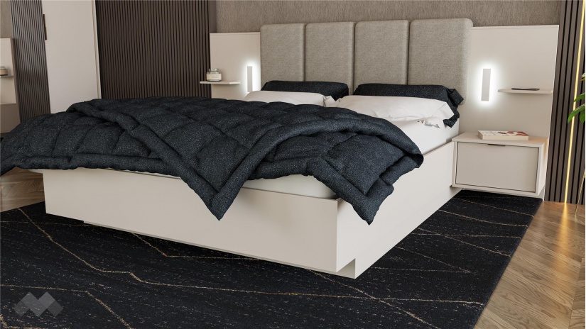 Спален комплект Кашмир К2 кашмир - изглед 5 - МебелМаг Спален комплект Кашмир К2 кашмир - изглед 5