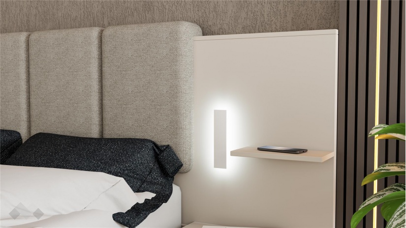 Спален комплект Кашмир К3 кашмир - изглед 5 - МебелМаг Спален комплект Кашмир К3 кашмир - изглед 5