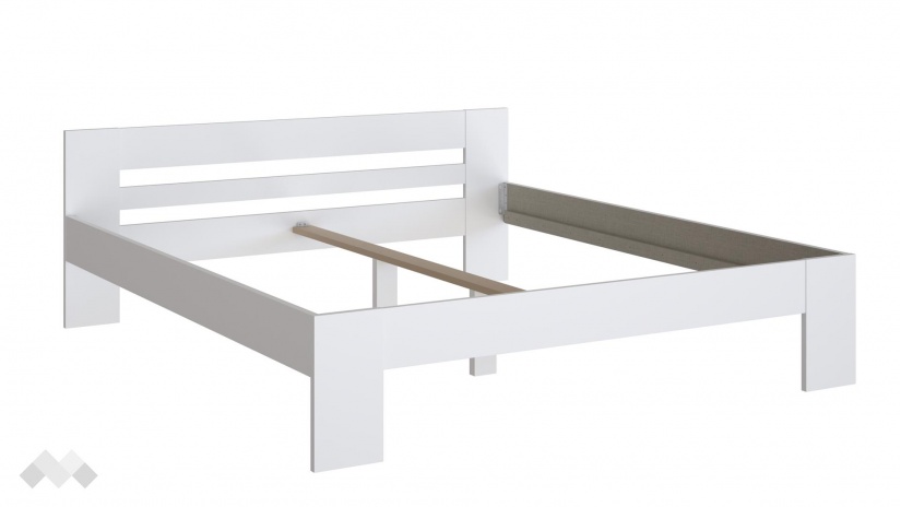 Спалня 180/200 Виндук с включен матрак Бонел 180/200 бял - изглед 3