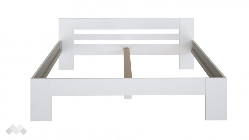 Спалня 180/200 Виндук с включен матрак Бонел 180/200 бял - изглед 4