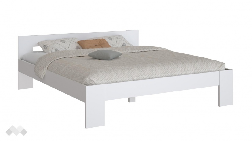 Спалня 180/200 Виндук с включен матрак Бонел 180/200 бял - изглед 2
