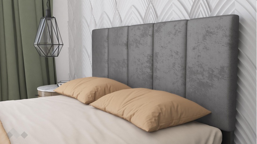 Боксспринг легло 160/200 Барона с включен матрак Sleep Nuvia 160/200 сив - изглед 2