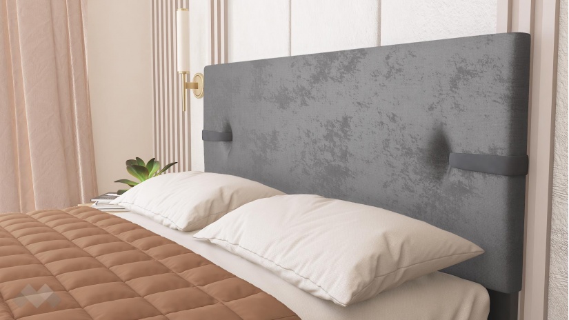 Боксспринг легло 160/200 Геника с включен матрак Sleep Nuvia 160/200 сив - изглед 2