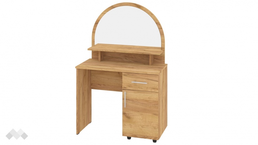 Тоалетка Каролина златен дъб - изглед 2