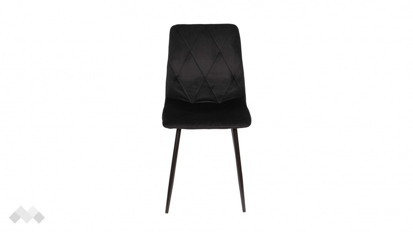 Трапезен стол Брикс черен - изглед 2 - МебелМаг Трапезен стол Брикс черен - изглед 2