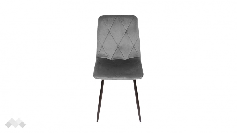 Трапезен стол Брикс сив - изглед 2 - МебелМаг Трапезен стол Брикс сив - изглед 2