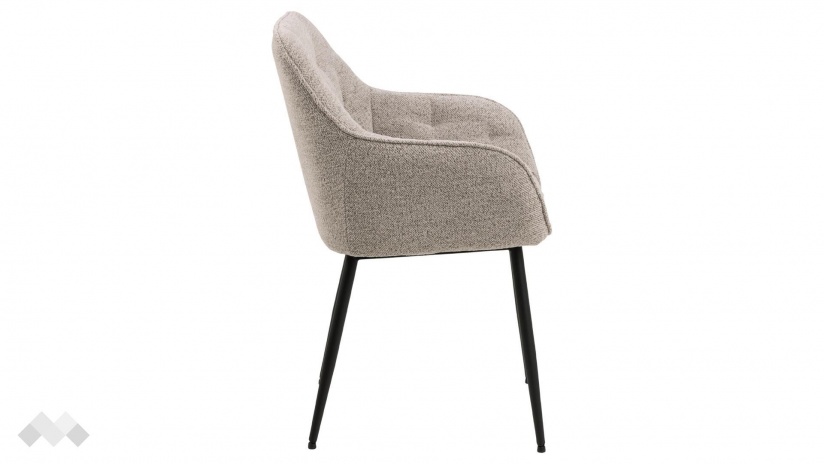 Трапезен стол Брук бежов - изглед 3