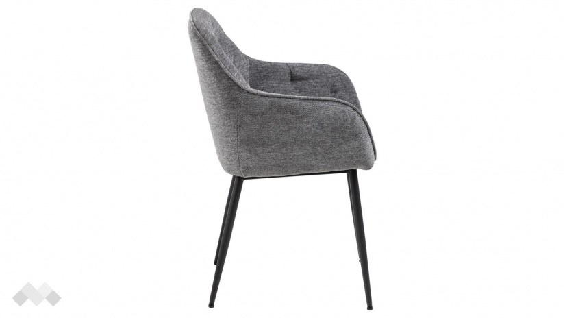 Трапезен стол Брук сив - изглед 3