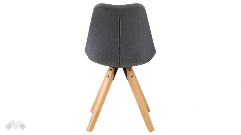 Трапезен стол Дима тъмно сив - изглед 4