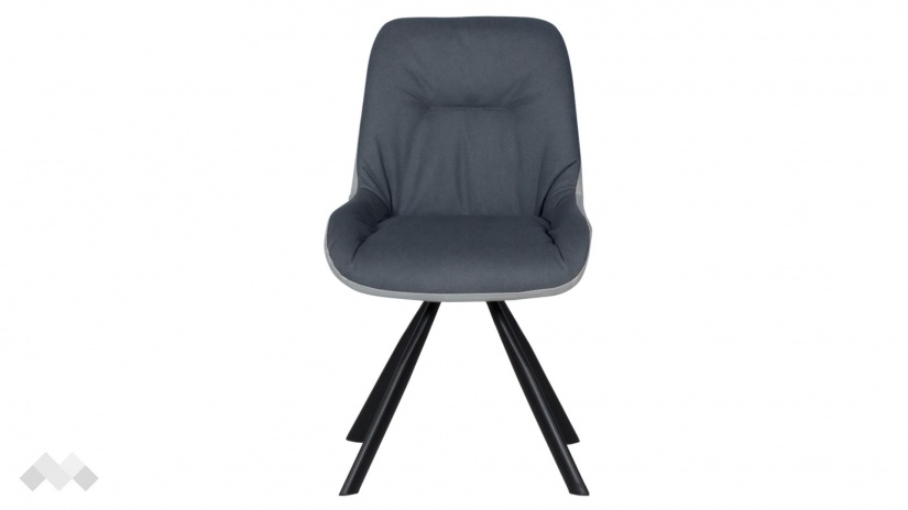 Трапезен стол Фроме тъмно сив - изглед 1 - МебелМаг Трапезен стол Фроме тъмно сив - изглед 1