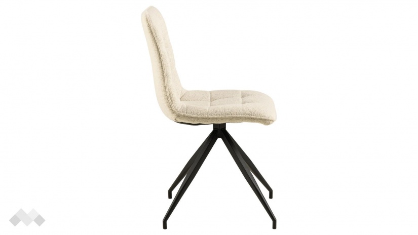 Трапезен стол Кариа бежов - изглед 3