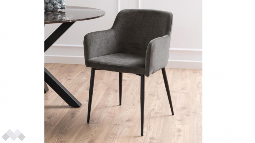 Трапезен стол Карън тъмно сив - изглед 4