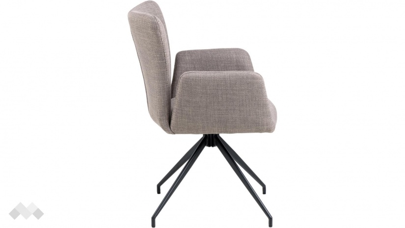 Трапезен стол Лора сив - изглед 3