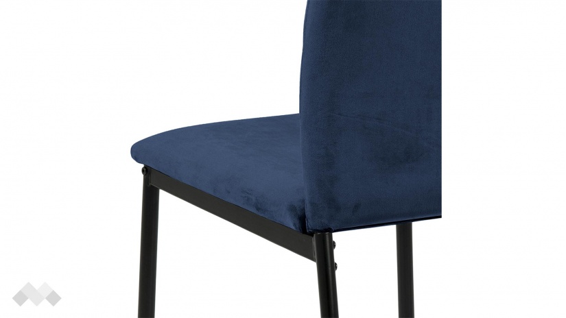 Трапезен стол Макс син - изглед 6 - МебелМаг Трапезен стол Макс син - изглед 6