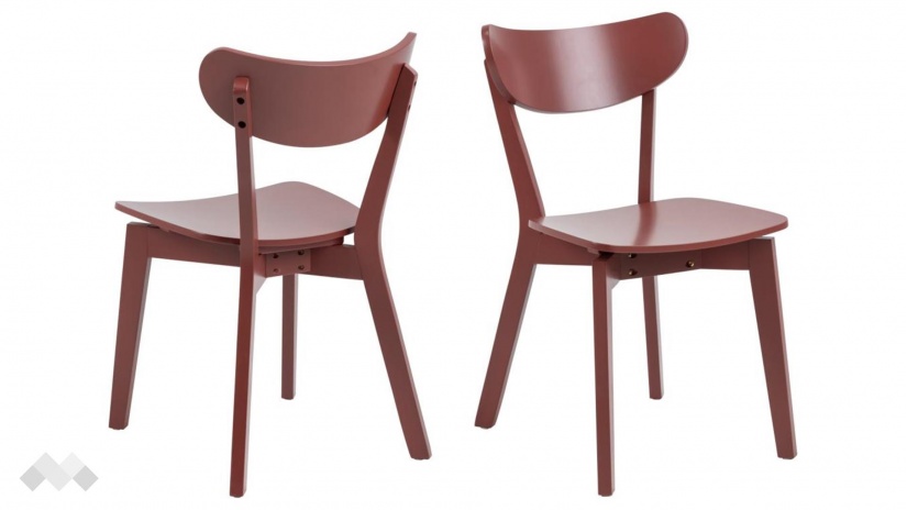 Трапезен стол Роксби теракота - изглед 2