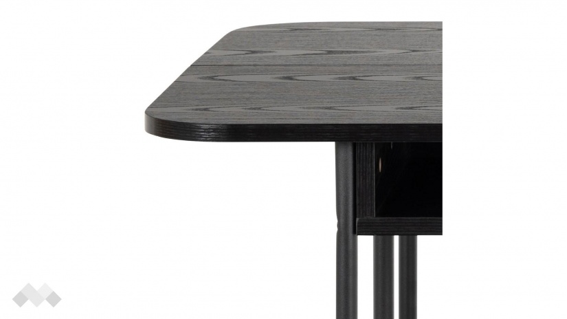Трапезна маса Дарлингтън неразтегателни дъб черен мат - изглед 6 - МебелМаг Трапезна маса Дарлингтън неразтегателни дъб черен мат - изглед 6