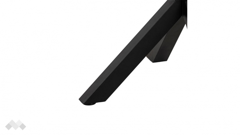 Трапезна маса Хевън неразтегателни дъб натурал с черна стомана - изглед 6