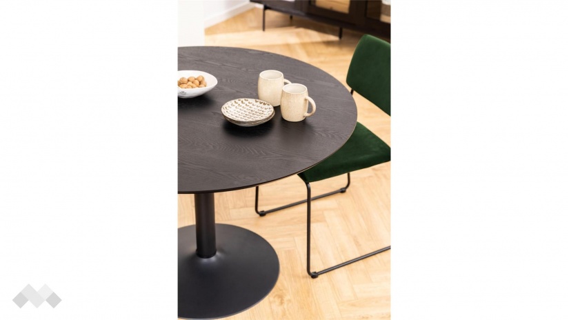 Трапезна маса Илита неразтегателни черен мат - изглед 6