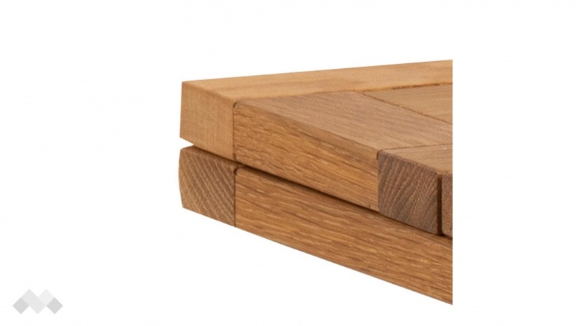 Трапезна маса Кенли разтегателни златен дъб - изглед 5 - МебелМаг Трапезна маса Кенли разтегателни златен дъб - изглед 5