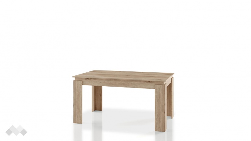 Трапезна маса Лизи неразтегателни сонома арвен - изглед 1 - МебелМаг Трапезна маса Лизи неразтегателни сонома арвен - изглед 1