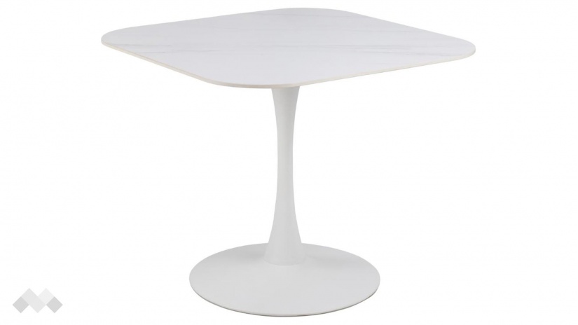 Трапезна маса Малта неразтегателни бял - изглед 1 - МебелМаг Трапезна маса Малта неразтегателни бял - изглед 1