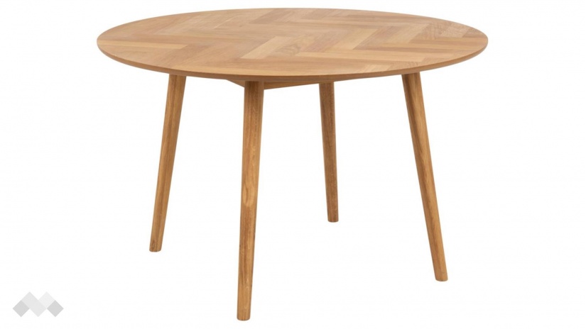 Трапезна маса Нагано неразтегателни дъб натурал - изглед 1