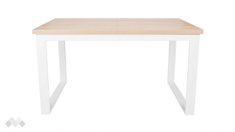 Трапезна маса Неста разтегателни светла сонома - изглед 2 - МебелМаг Трапезна маса Неста разтегателни светла сонома - изглед 2