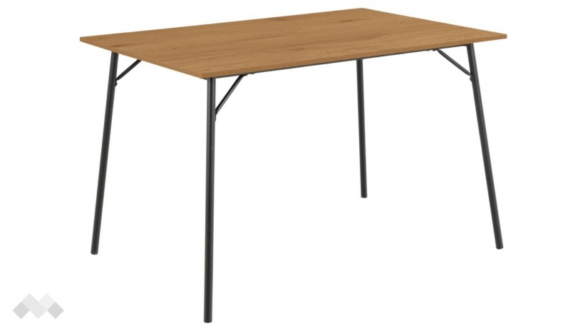 Трапезна маса Перу неразтегателни дъб натурал - изглед 1 - МебелМаг Трапезна маса Перу неразтегателни дъб натурал - изглед 1