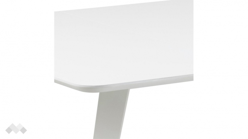 Трапезна маса Роксби разтегателни бял - изглед 4 - МебелМаг Трапезна маса Роксби разтегателни бял - изглед 4