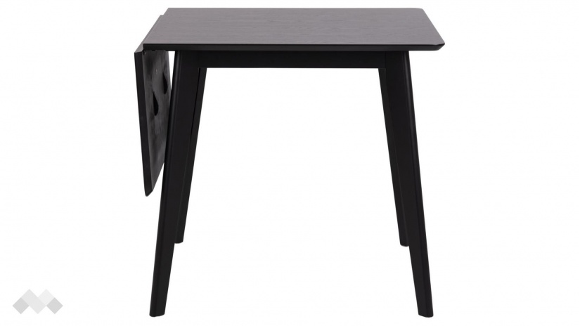 Трапезна маса Роксби разтегателни черен мат - изглед 4 - МебелМаг Трапезна маса Роксби разтегателни черен мат - изглед 4