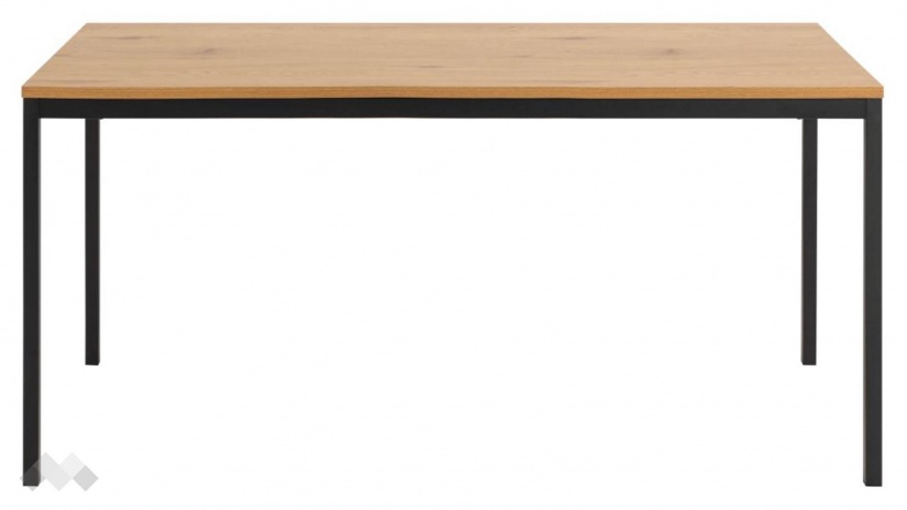 Трапезна маса Сийфорд неразтегателни дъб натурал - изглед 2