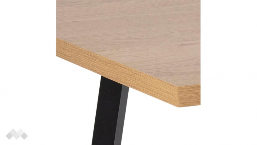 Трапезна маса Цион неразтегателни дъб натурал - изглед 3 - МебелМаг Трапезна маса Цион неразтегателни дъб натурал - изглед 3