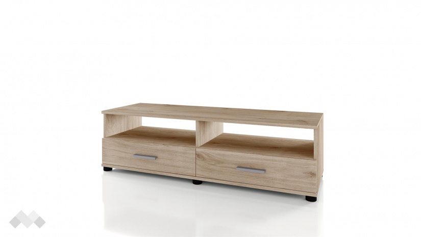 ТВ шкаф Лизи сонома арвен - изглед 1 - МебелМаг ТВ шкаф Лизи сонома арвен - изглед 1