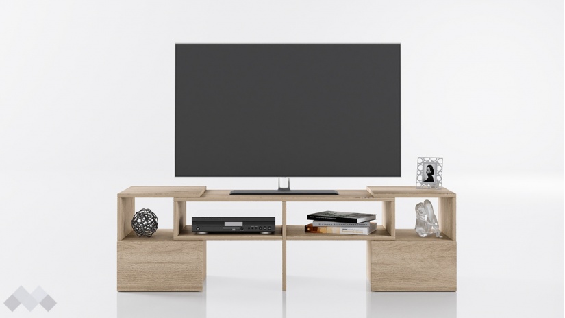 ТВ шкаф Мойри сонома арвен - изглед 1