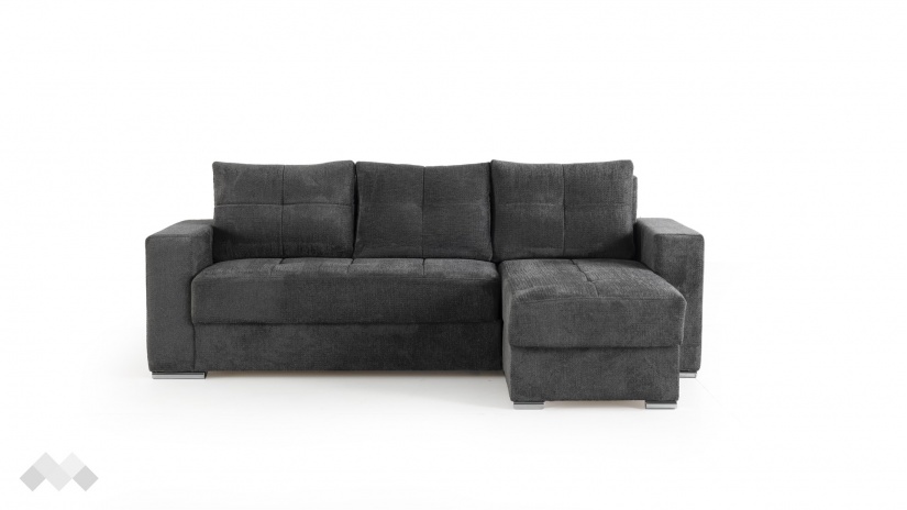 Ъглов диван Алтеа универсален ъгъл графит - изглед 3