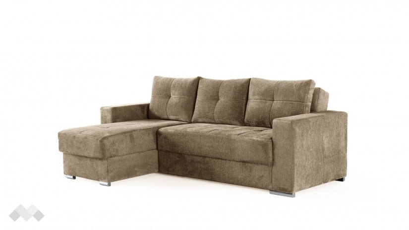 Ъглов диван Алтеа универсален ъгъл кафяв - изглед 6 - МебелМаг Ъглов диван Алтеа универсален ъгъл кафяв - изглед 6