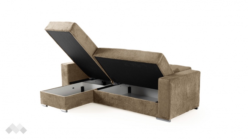Ъглов диван Алтеа универсален ъгъл кафяв - изглед 8 - МебелМаг Ъглов диван Алтеа универсален ъгъл кафяв - изглед 8