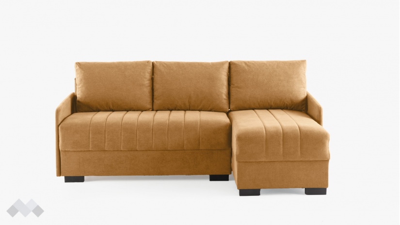 Ъглов диван Бета универсален ъгъл горчица - изглед 3 - МебелМаг Ъглов диван Бета универсален ъгъл горчица - изглед 3