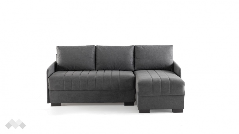 Ъглов диван Бета универсален ъгъл сив - изглед 3